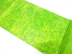 未使用品　引箔　絣柄　袋帯(未仕立て)